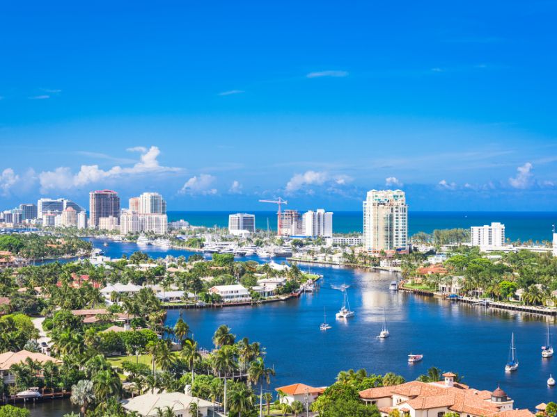 Fort Lauderdale Aerial view
