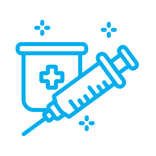 veterinary staff holding a dog on table with vet standing nearby